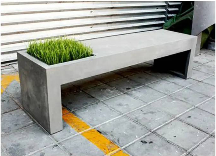 бетонна пейка