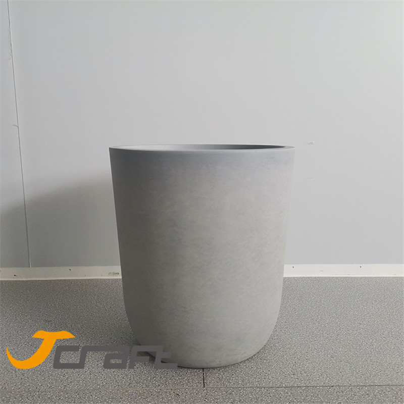 grey barrel flower pot (6)